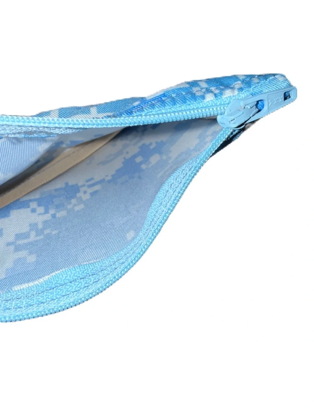 TrueTimber Blue Digital Camouflage EDC Pouch 4.5” x 6.5” Utility Travel Handmade
